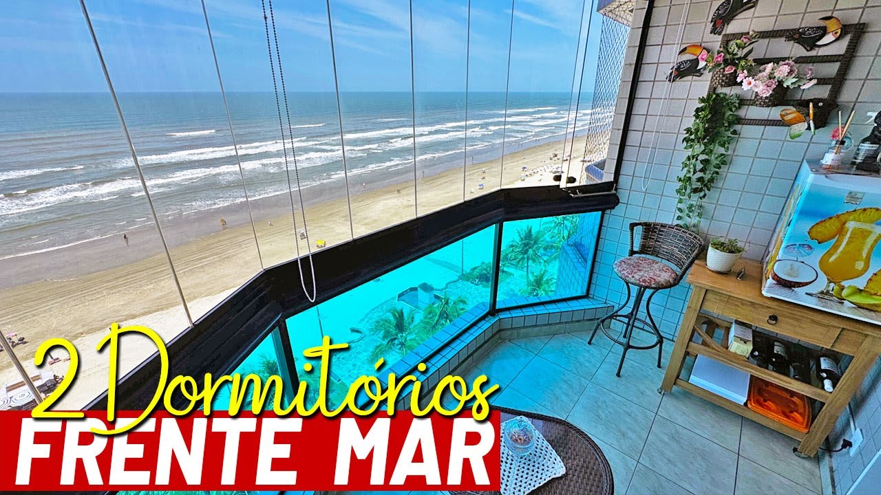 Frente Mar ⛱ Apartamento 2 dormitórios em Praia Grande SP Ref. DSL129 @MichelCamargo