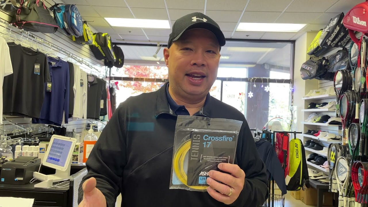 DURABLE BUT PLAYABLE TENNIS STRINGS???  ASHAWAY CROSSFIRE 17G...