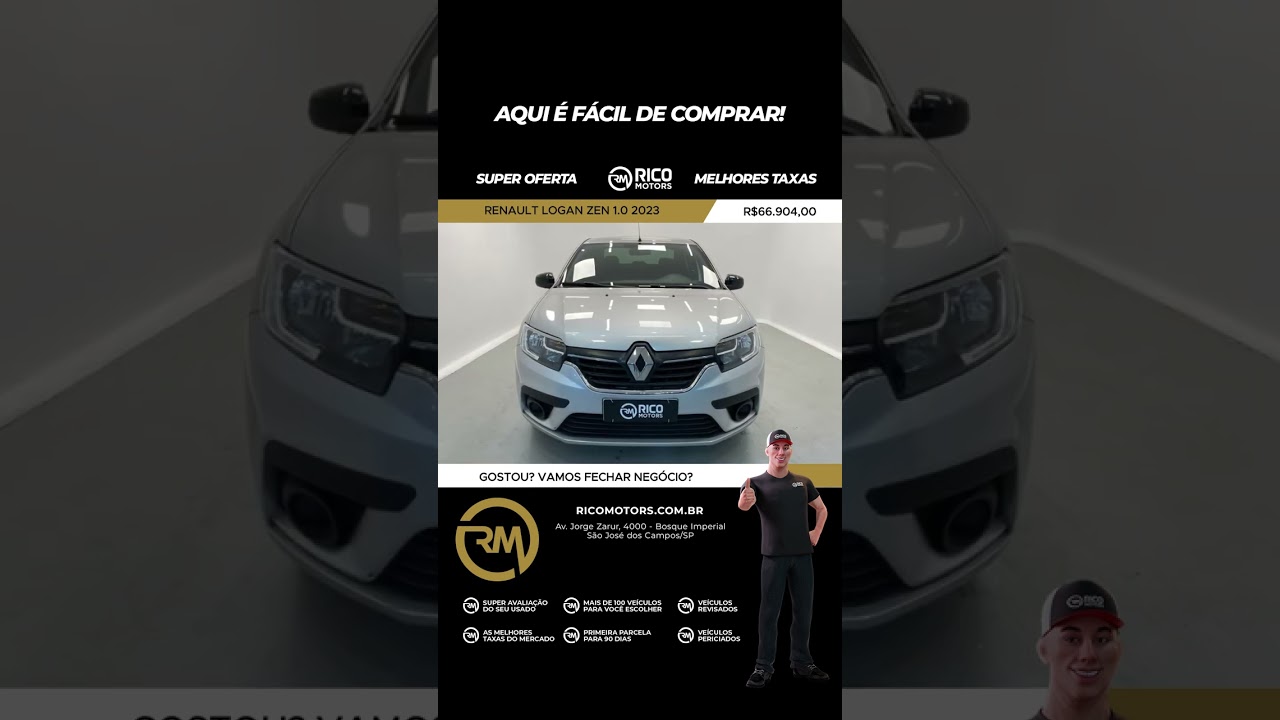 RENAULT LOGAN ZEN 1.0 2023