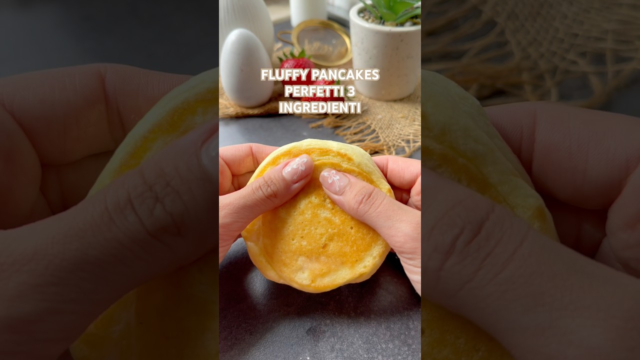 Cos&igrave; facili e cos&igrave; buoni! Provateli ✨🥞 #ricettefacili #pancakes #fluffypancake #pancake #merenda