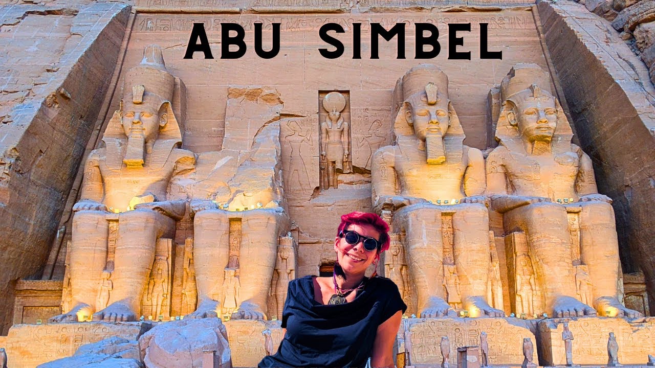 Temples Abu Simbel and Motorbike to Aswan, EGYPT | Egypt Vlog #88 | ابو سمبل ورجعت اسوان بالموتسيكل