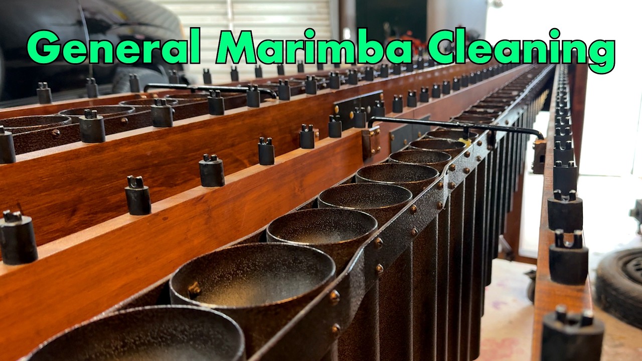 Episode 1: General Marimba Cleaning Tips (#Musser M450 Mini Series)