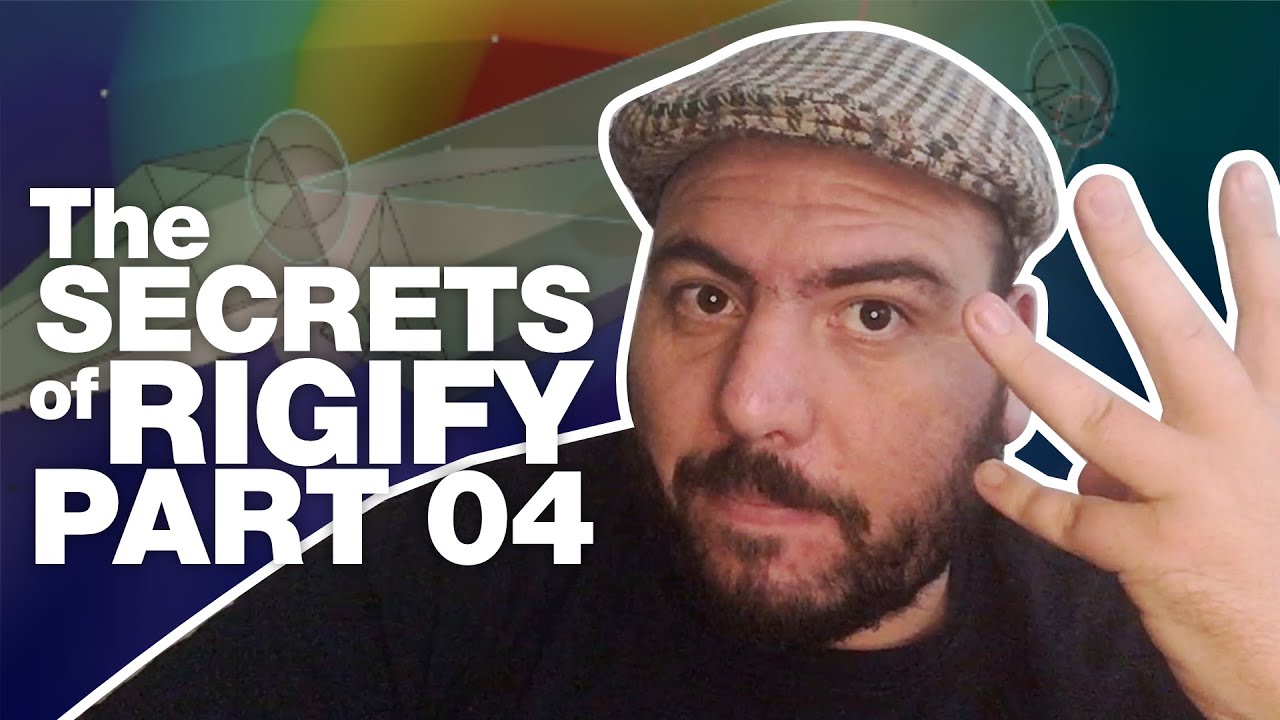 Weight Painting - The SECRETS of RIGIFY: Part 4! - [Blender 2.8]