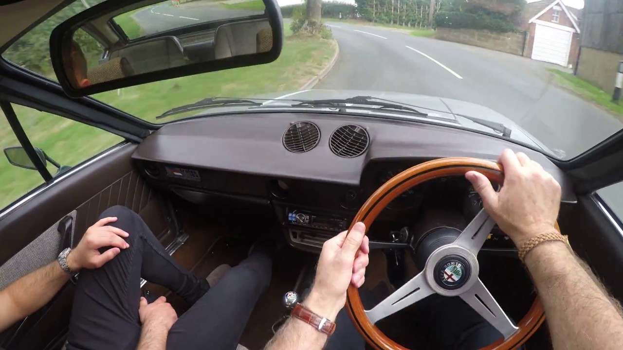 1982 Alfa Romeo Alfasud Sprint Trofeo Edition - POV TEST DRIVE / LOUD EXHAUST