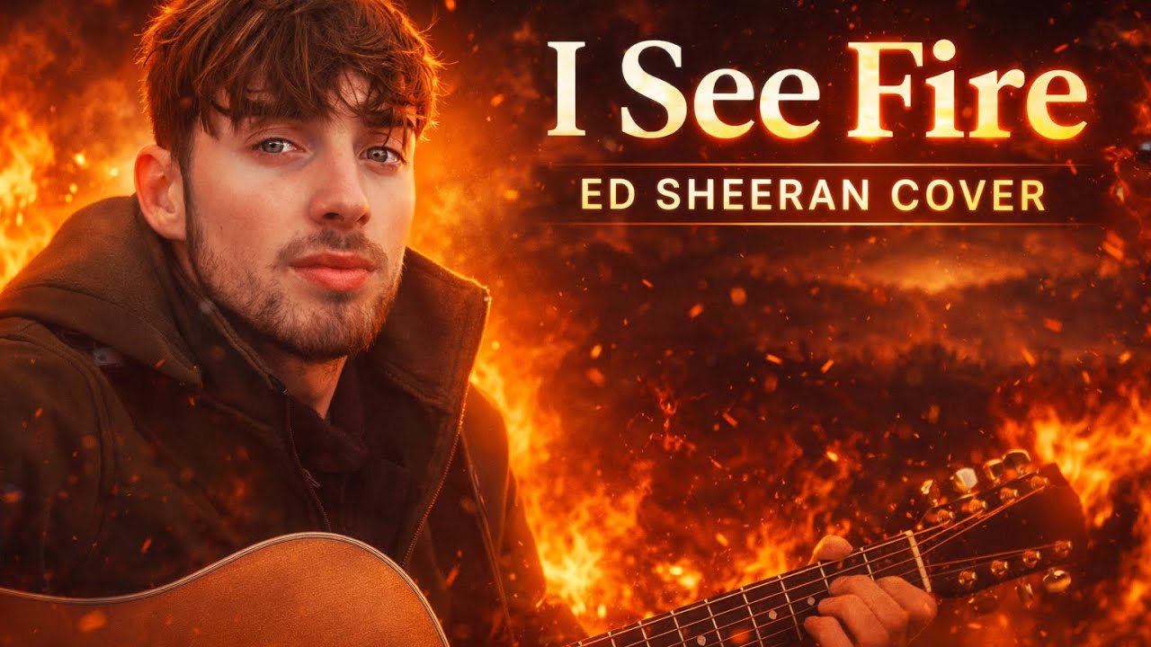Ed Sheeran- I see fire acoustic cover 🔥🎸