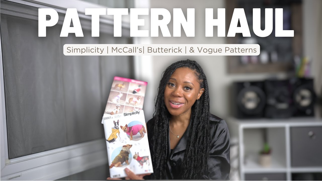 Pattern Haul | Check Out My Stash of Patterns: Simplicity, McCalls, Vogue, & More
