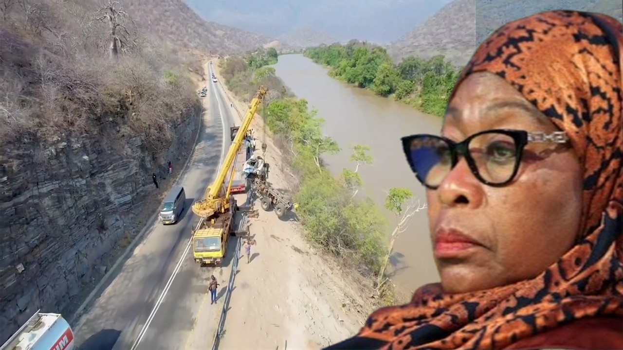 DUUH!! HII SI NI KUFURU JAMANI? RAIS SAMIA ATANGAZA UJENZI WA BARABARA YA NJIA NNE MLIMA KITONGA