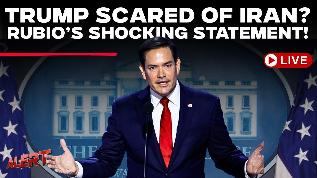 Marco Rubio LIVE | Rubio Drops Bombshell on Iran | Is Trump Backing Down From Tehran? | Iran War