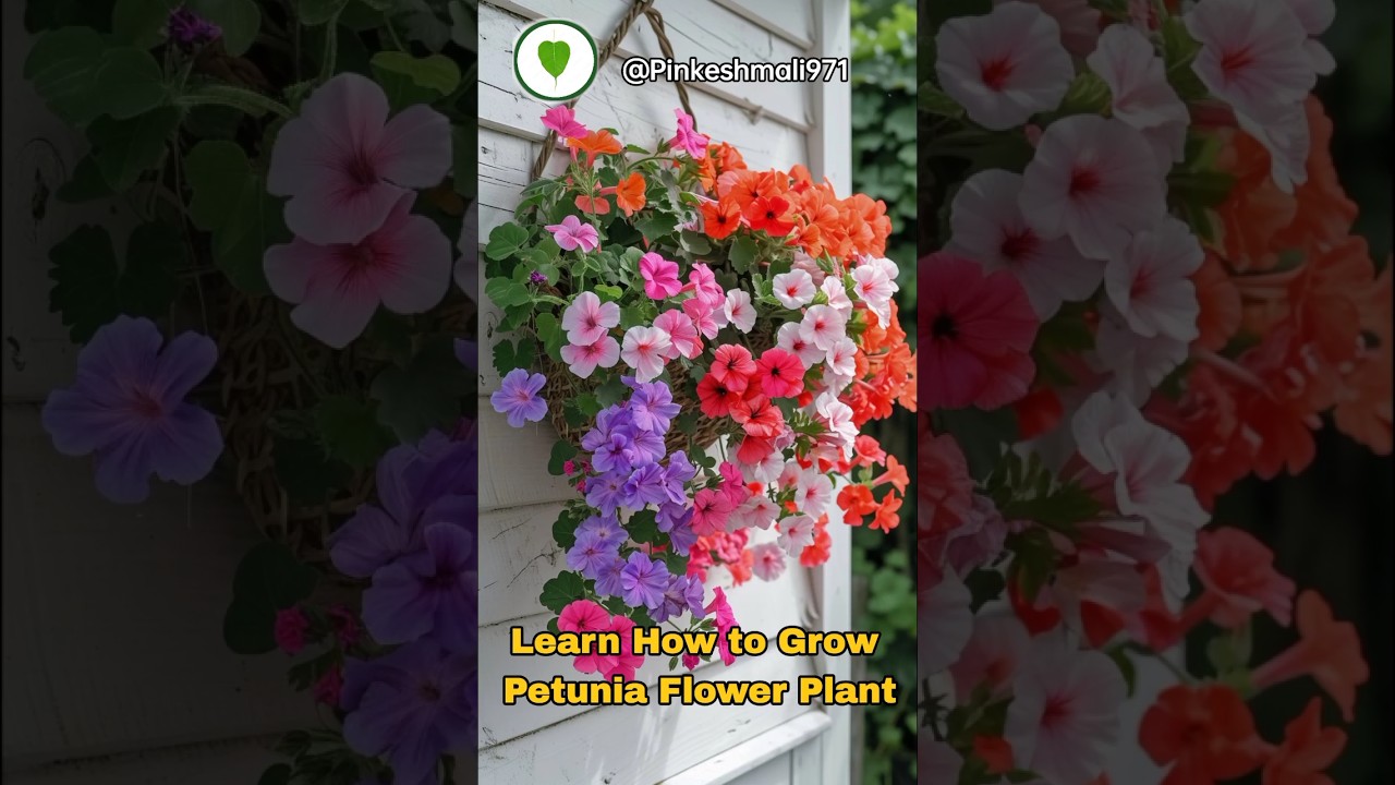 How To Grow Petunia Flower Plant At Home #petunia #flowers #plants