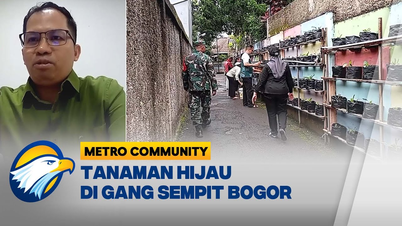 Gang Sempit Jadi Lumbung Pangan Warga Bogor - [Selamat Pagi Indonesia]