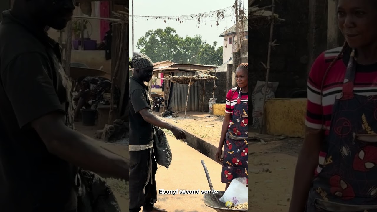 Best social experiment see how I act as madman to test one woman to dash me groundnut #everyone 