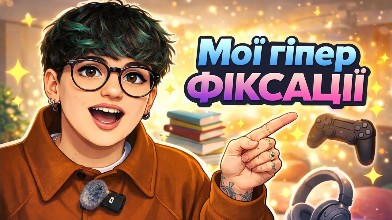 Мої гіпер фіксації: або як я захоплююсь усім навколо! 