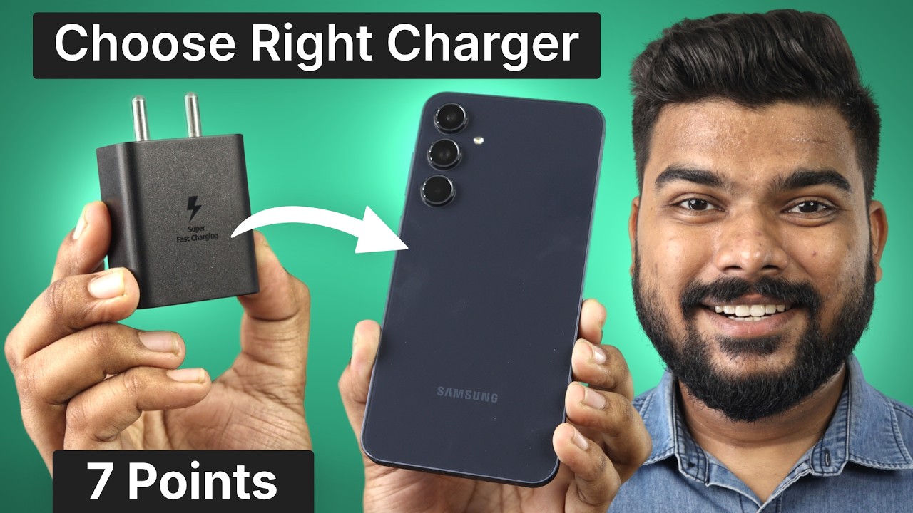 How to Choose Right Charger for Your Smartphone (7 Points)