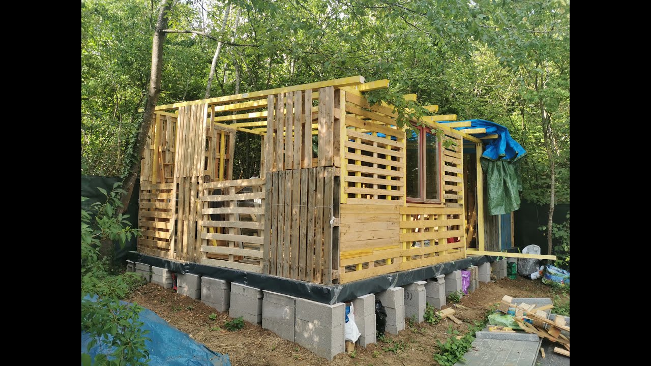 Maison en palettes