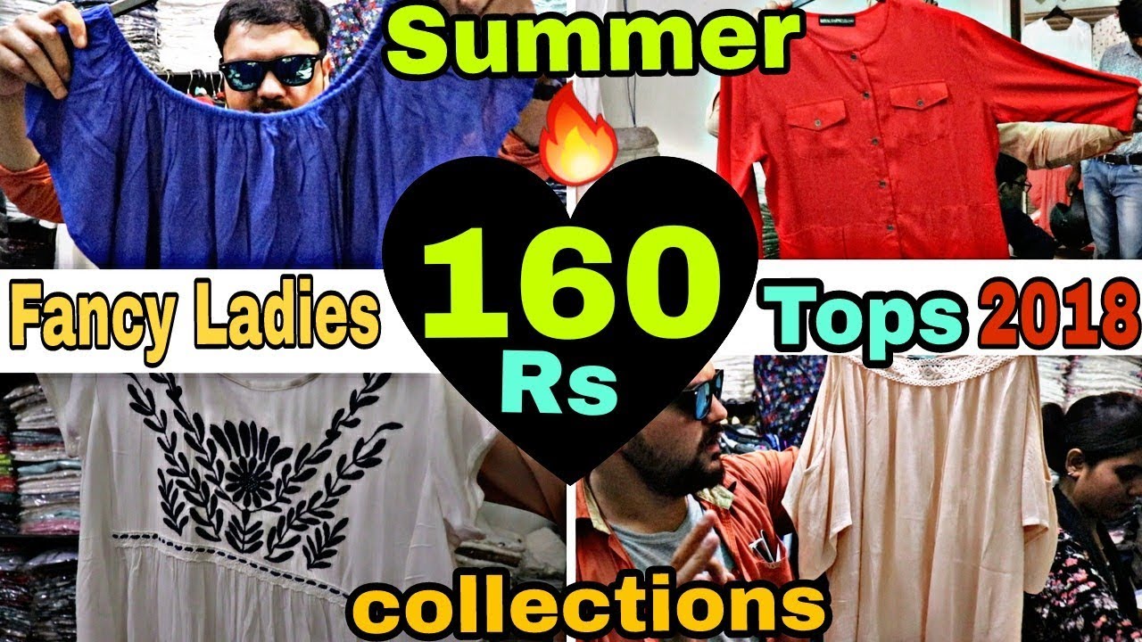 गर्मी के लिए fancy ladies tops 160 rs //best collection for summer  // Half tops// Girl tops 2018