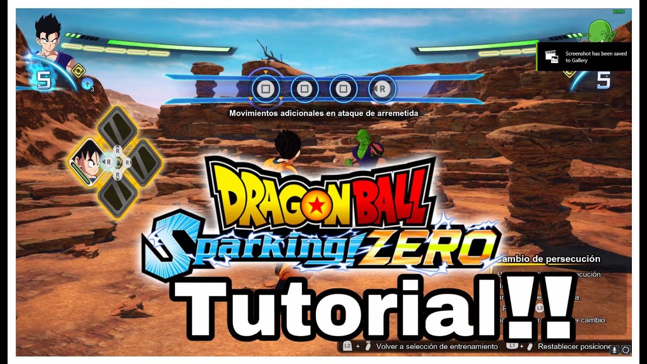 Cambio de persecucion en Dragon Ball Sparking Zero(Tutorial Superentrenamiento como transformate)
