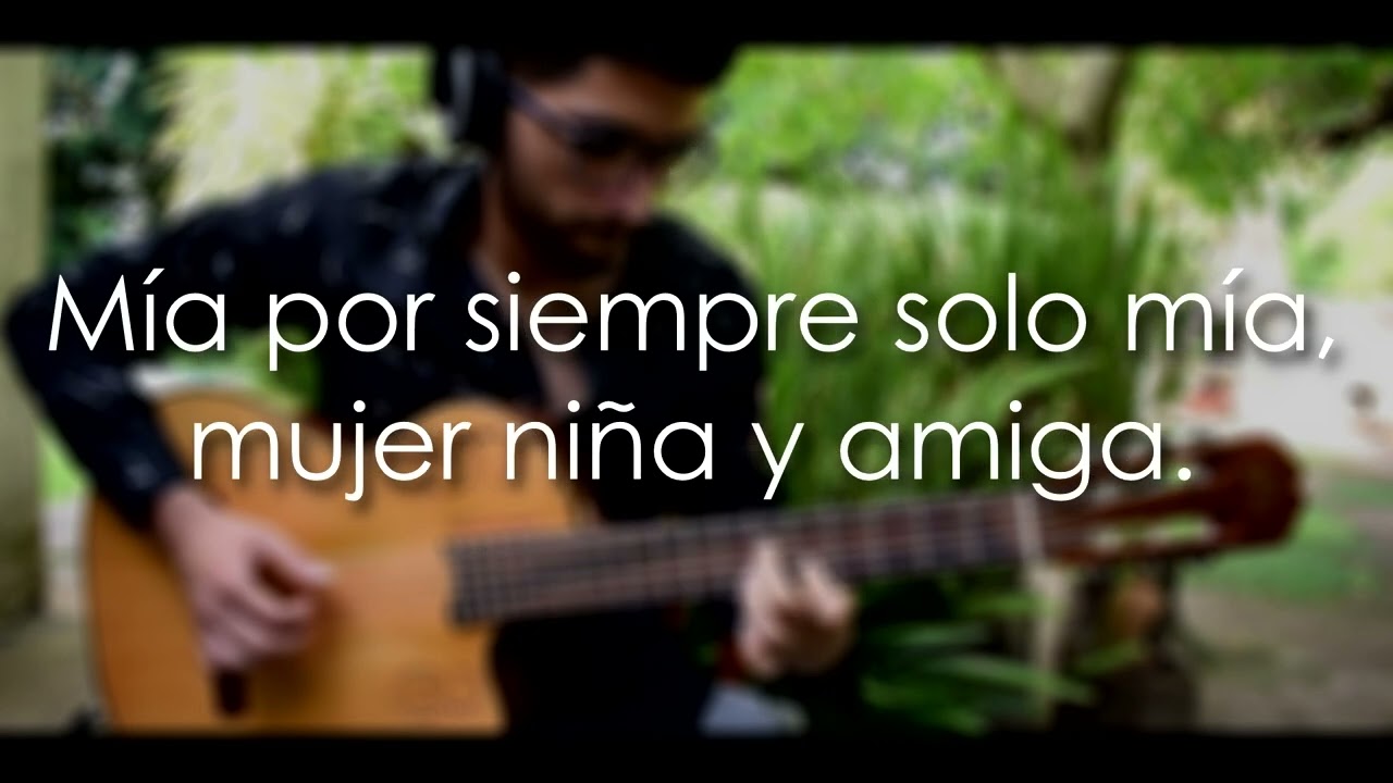 Mujer niña y amiga | Karaoke - Pista (Letra)