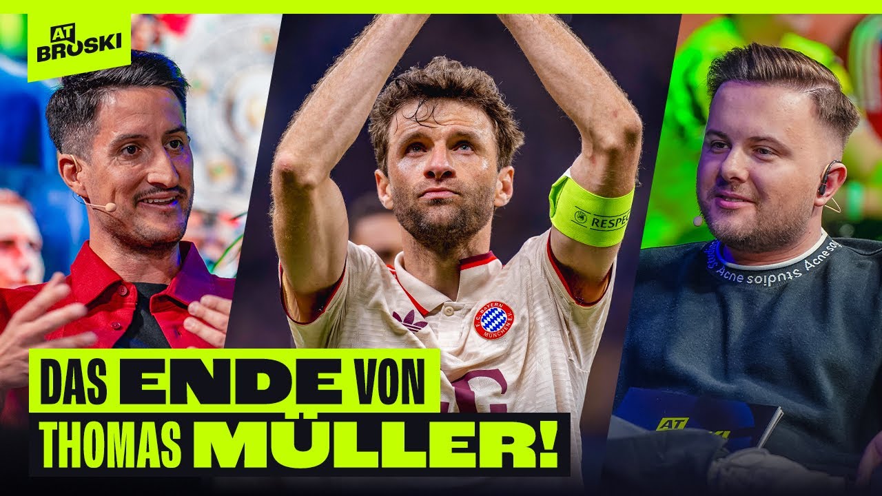 Das ENDE von THOMAS MÜLLER 🥲 LEGENDEN-Abschied & Ibiza-Trip 🎉 | At Broski - Die Sport Show
