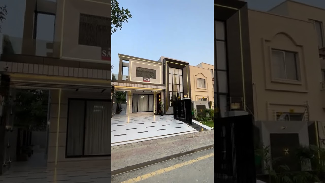 10 Marla Brand New House For Sale In DHA phase 6 #03218334712 #the leader estate #realestate