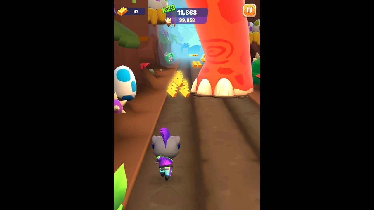 Tom Time Run Gameplay &ndash; Ultra Fast Reflex Challenge! ⚡🔥 #shorts #vdrsgaming