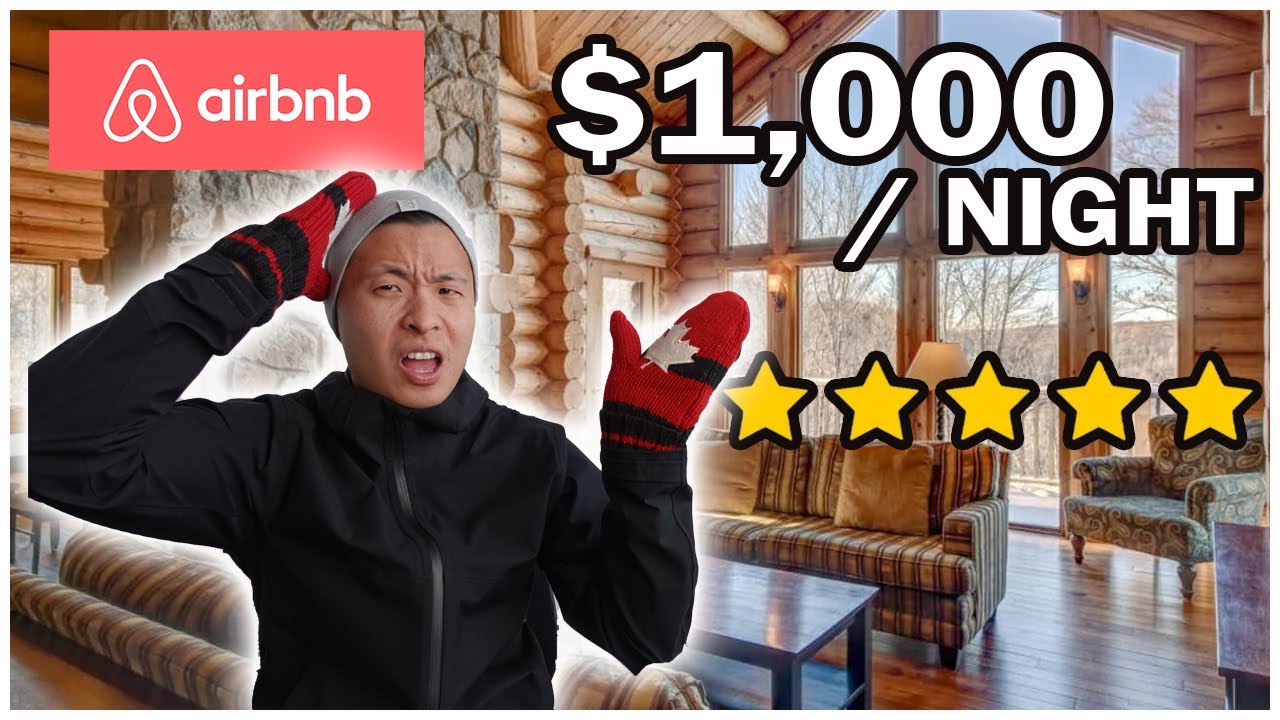 What $1000 AIRBNB Gets You in Mont Tremblant, QUEBEC | Canada Winter Cottage Trip VLOG