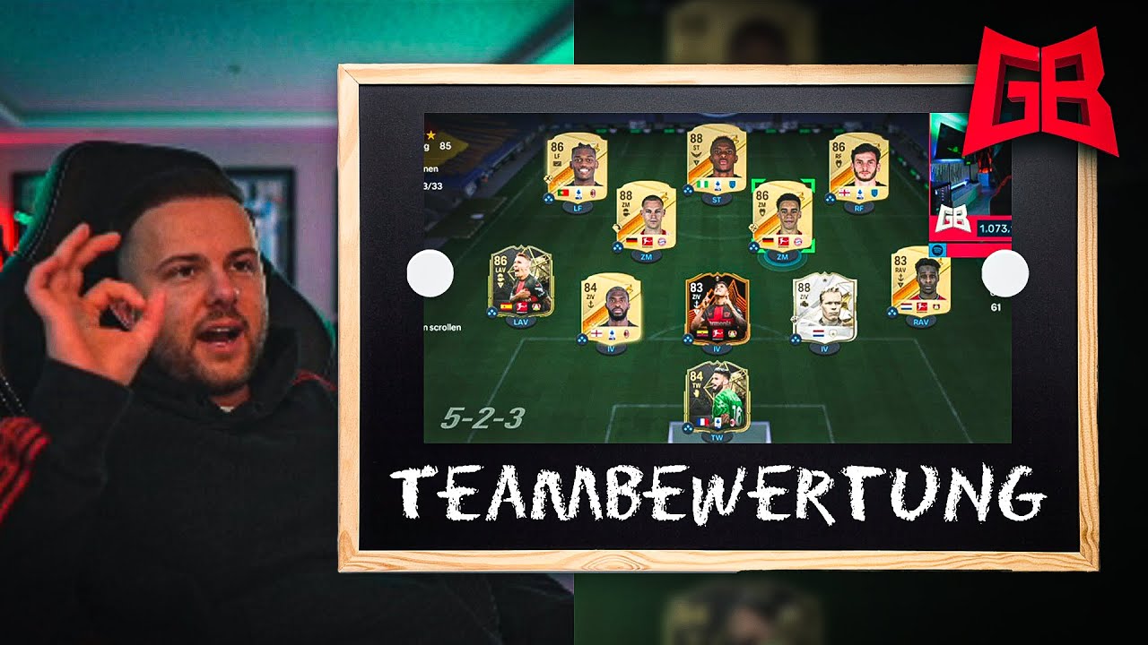 BESSER ALS PAY TO WIN TEAM? 😱 GamerBrother BEWERTET sein 600k RTG WEEKEND LEAGUE TEAM 🔥