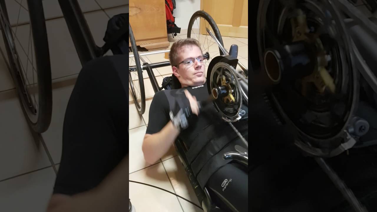 Rennbike fahren im Winter