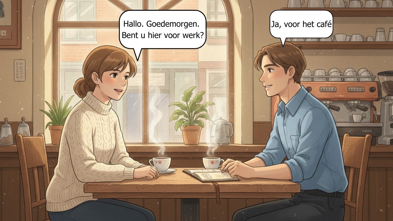 10 Simple Dutch Dialogues for Beginners | Job Interviews & Work (A1-A2)