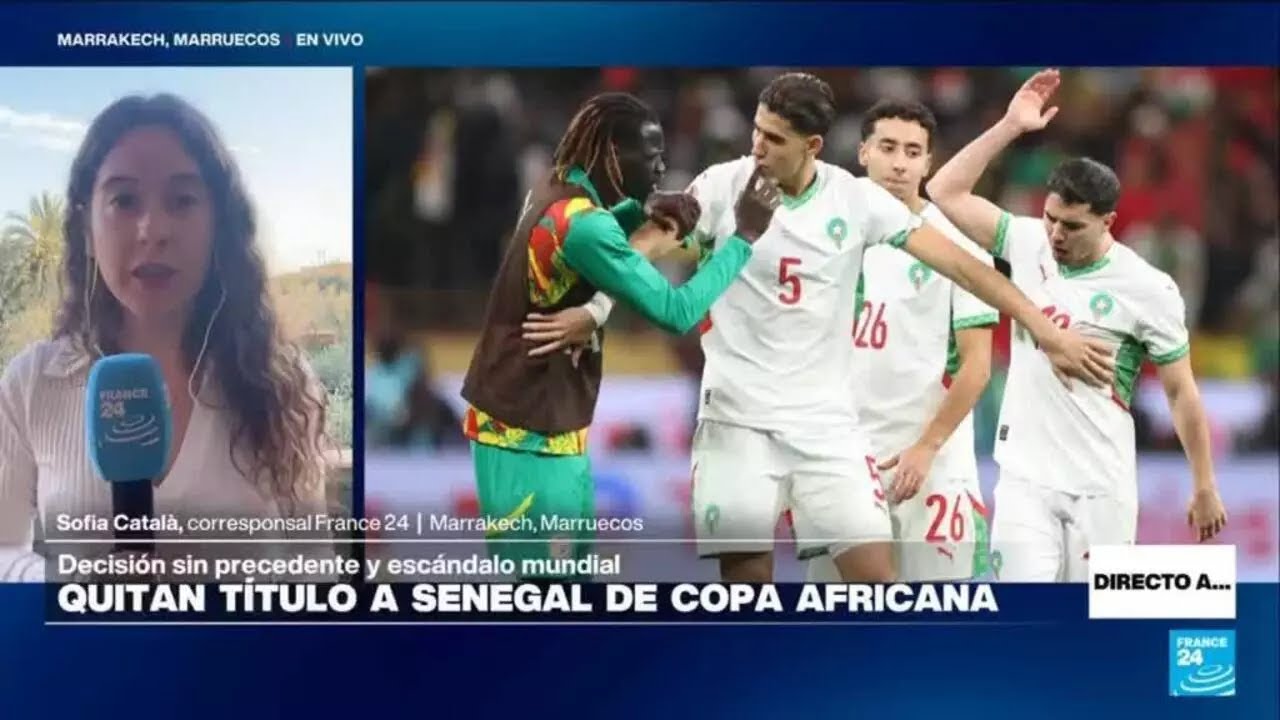 Directo a... Marrakech y la celebración del título de la Copa África tras despojarla a Senegal