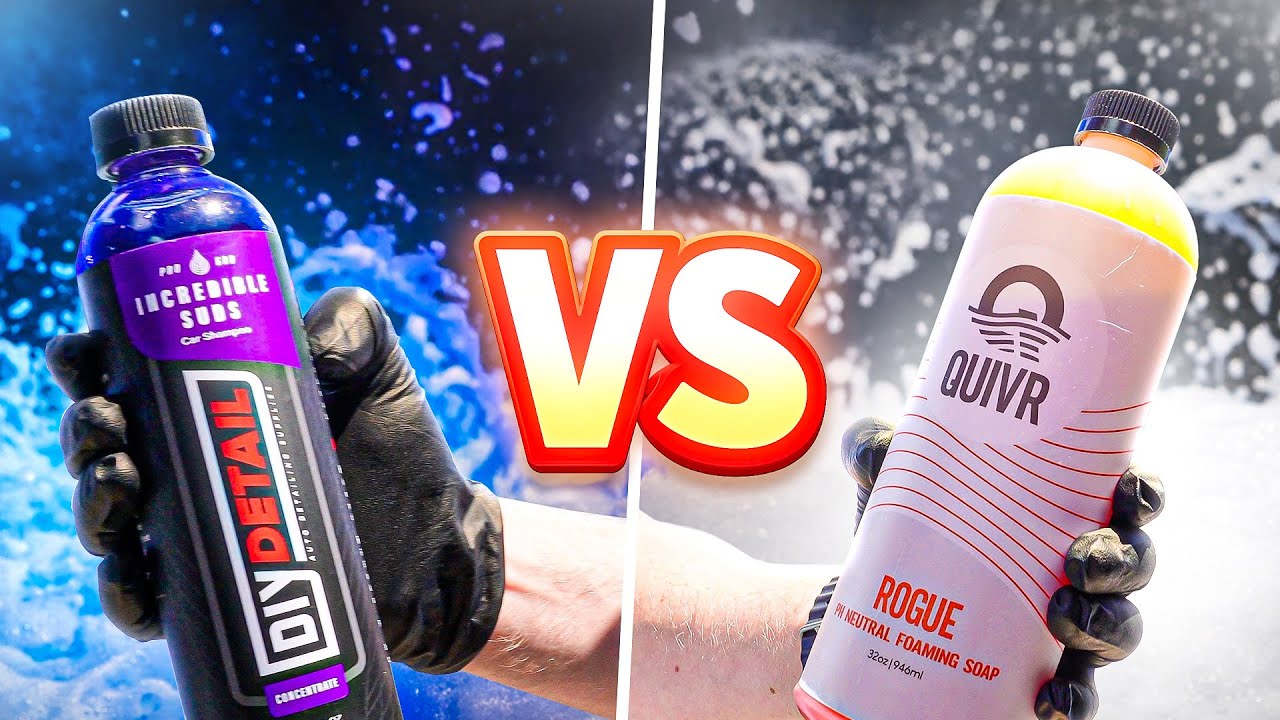 Real-World Wash Test: DIY Detail vs Quiver Rogue