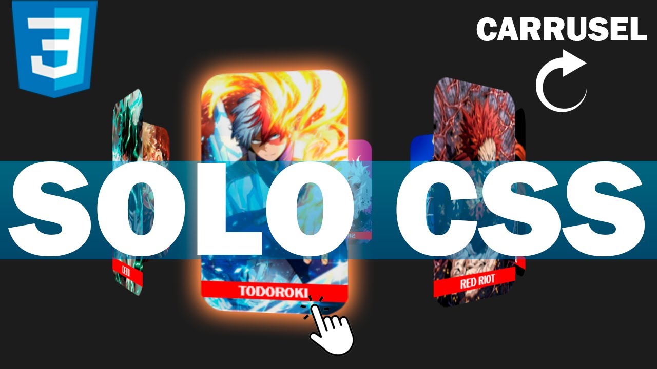 APRENDE A CREAR UN CARRUSEL ANIMADO USANDO SOLO CSS | FÁCIL Y RÁPIDO