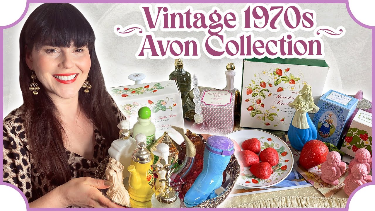 Моя коллекция винтажной косметики Avon 1970-х годов (более 100 предметов?!)