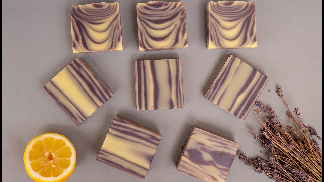 Lavender & Lemon All Natural Soap/Săpun natural cu Lavandă şi Lămâie