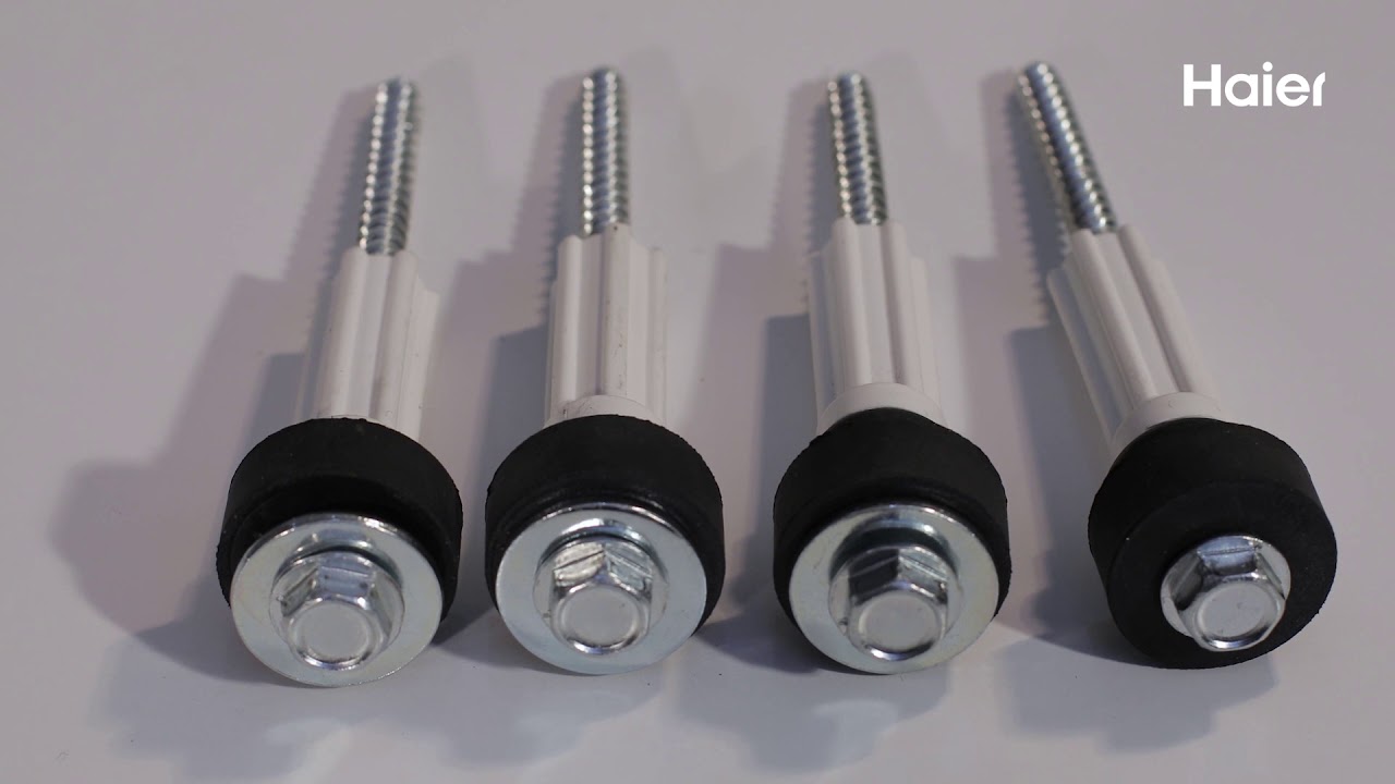 Haier Front Load Washing installation Guidance