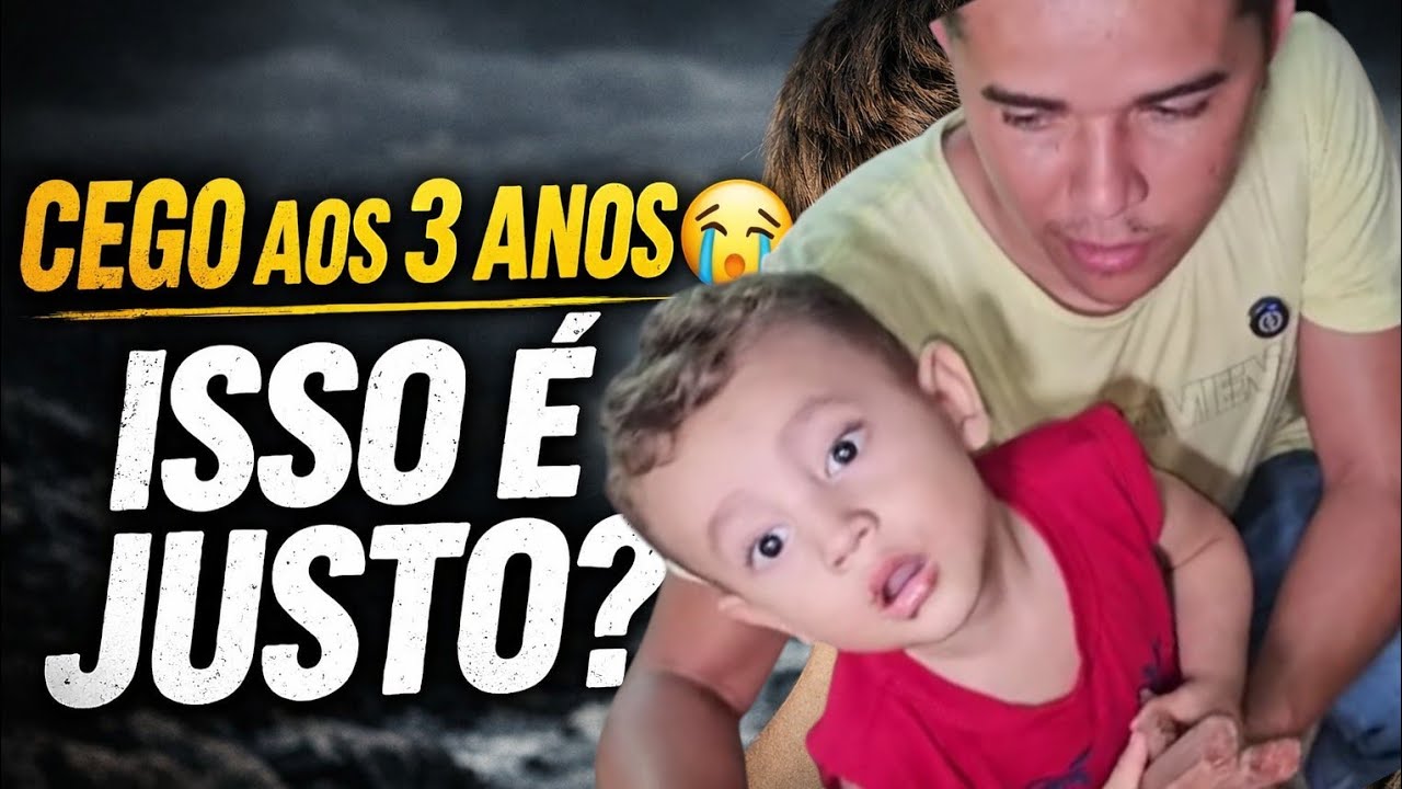 História do Menino que Ficou Cego Aos 3 anos @ElizeuSilvaTV 