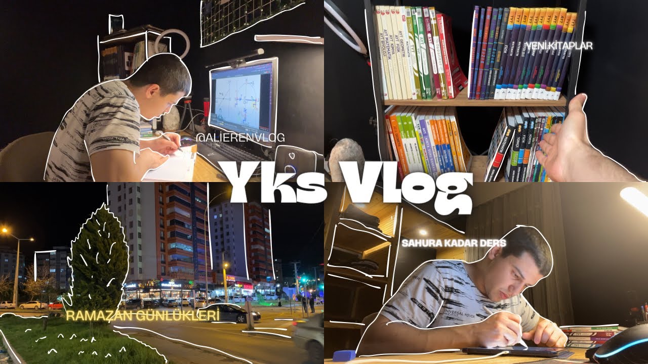 Haftalık Çalışma Programım | YKS2025 ÇALIŞMA GÜNLÜĞÜM #yks2025