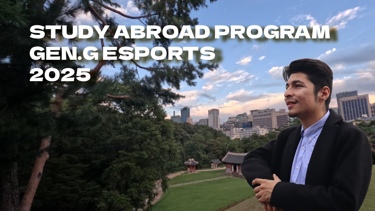 I studied abroad in South Korea with gen.g esports