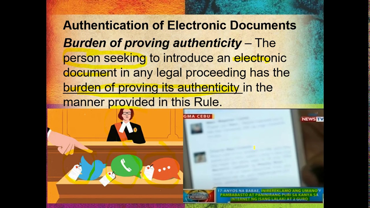 Criminology Review: Electronic Evidence