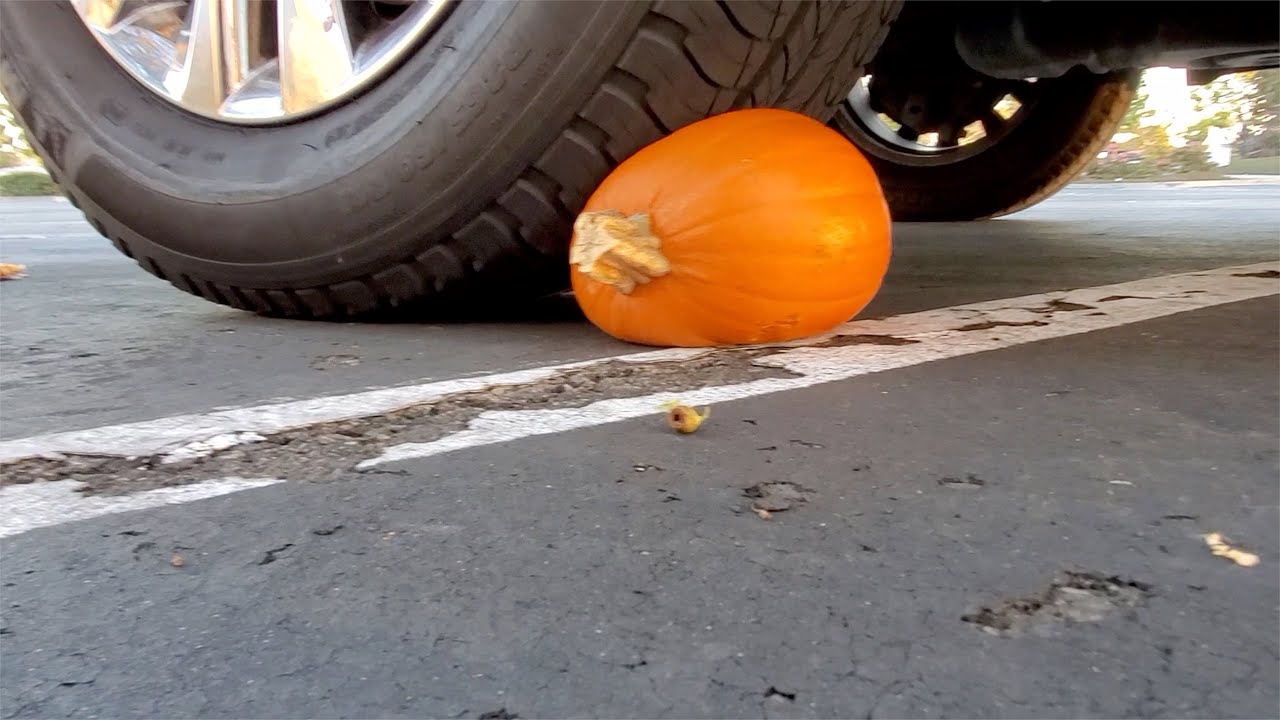 Crushing Pumpkins with SUV