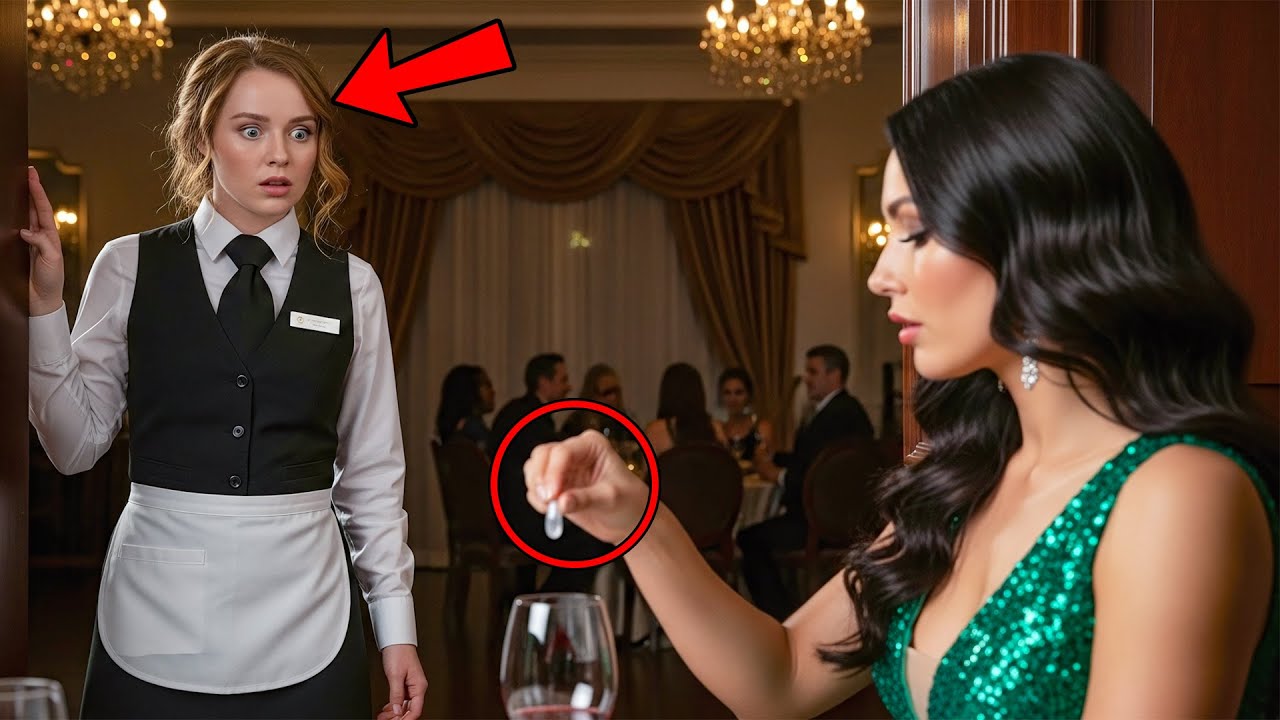 The Waitress Swapped His Drink Without a Word — The Millionaire Knew He’d Just Been Saved
