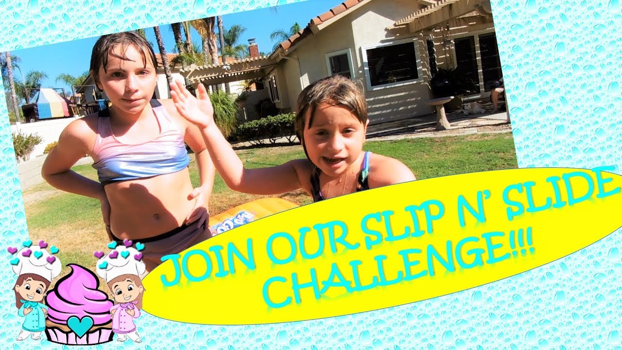 Slip n' Slide Challenge!!!