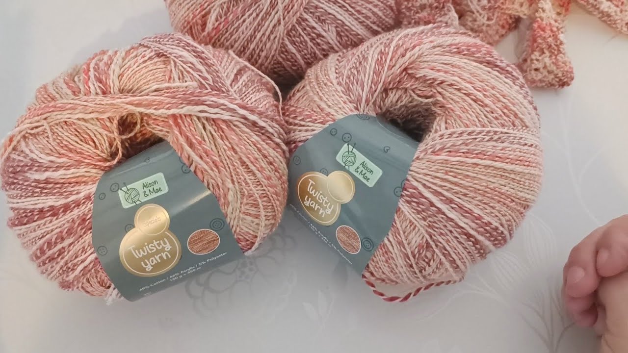 Coton Twisty yarn Alison & Ma&eacute; de chez 