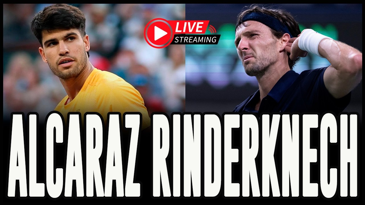 🔴 ALCARAZ VS RINDERKNECH - INDIAN WELLS 2026 - REACCIÓN EN VIVO