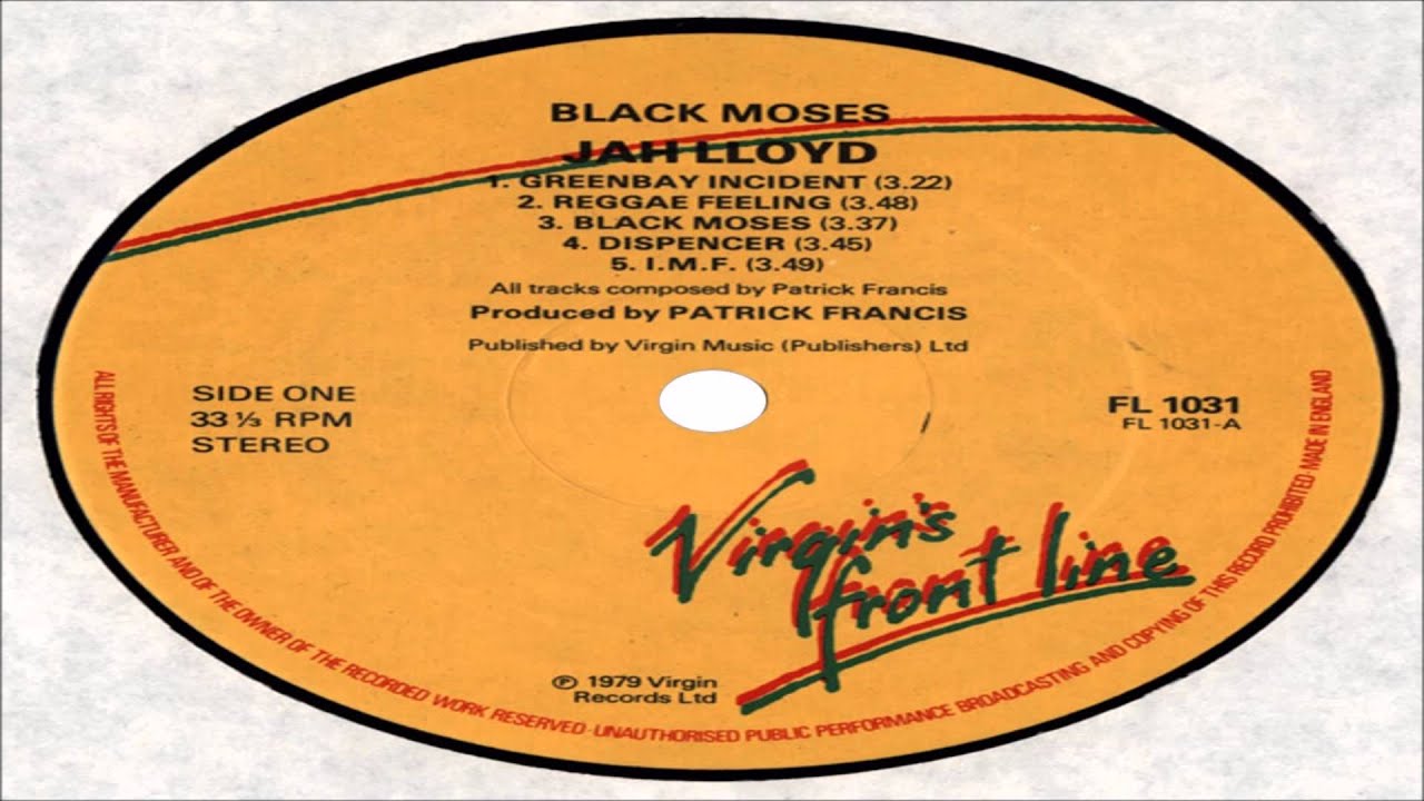 Jah Lloyd-I.M.F. (Black Moses 1979) Front Line Records