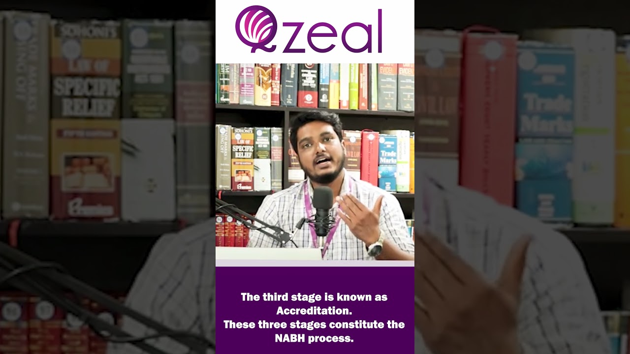 Let us know about the three stages of the NABH Process.