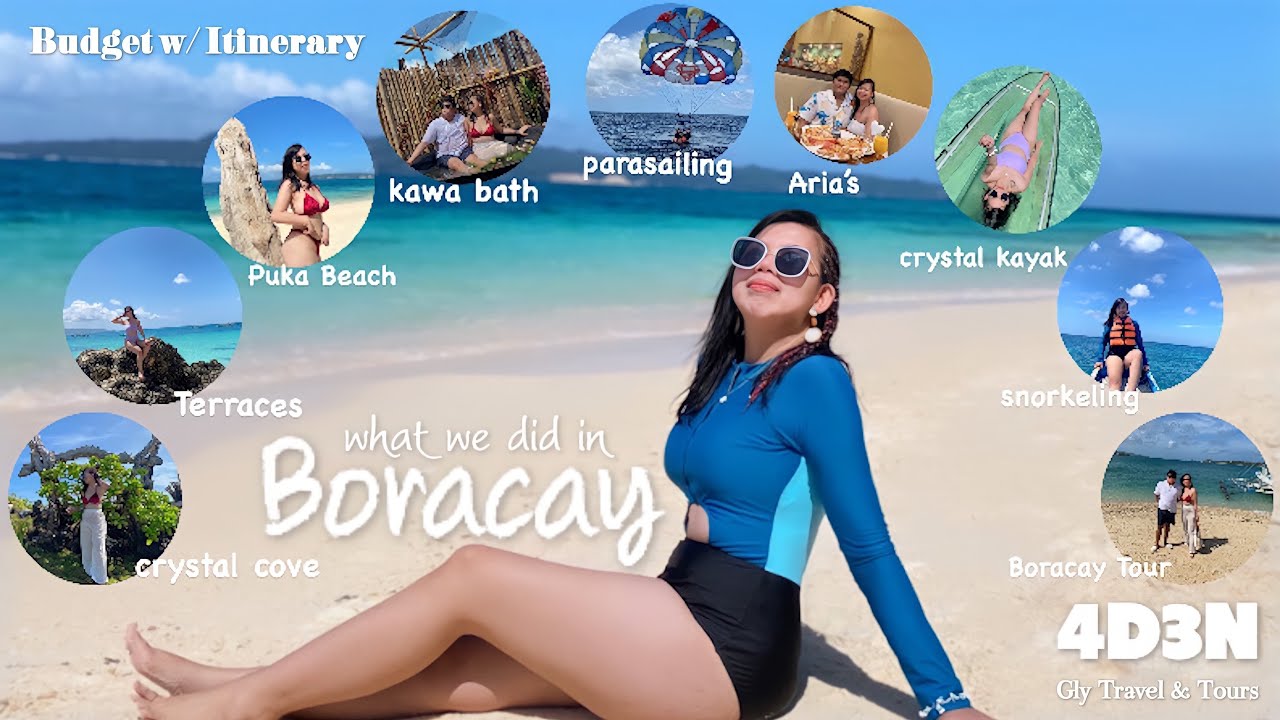 BORACAY VLOG 2022🌴in 4K w/ Full Itinerary and Budget | Super worth it! 4D3N 💓✨| (Part 2)
