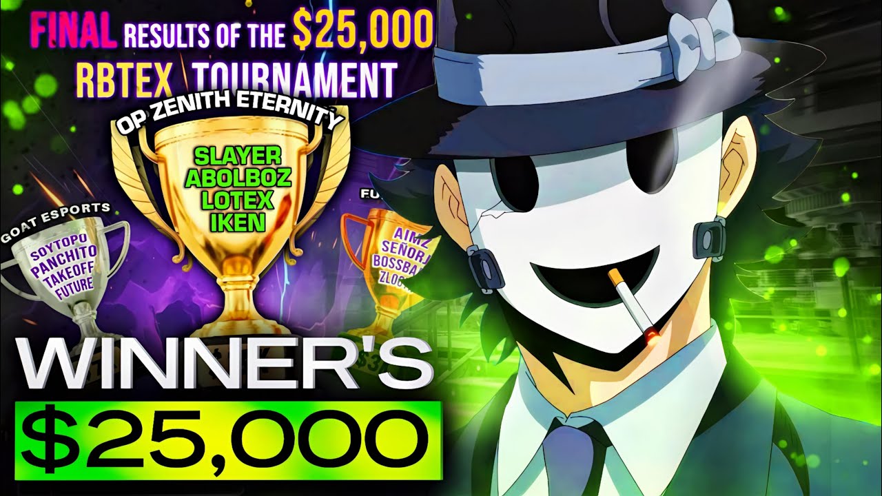 قهرمانی بزرگ ترین تورنمنت کالاف دیوتی دنیا با جایزه ۳ میلیاردی - Wining 25k RBTEX Tournament 