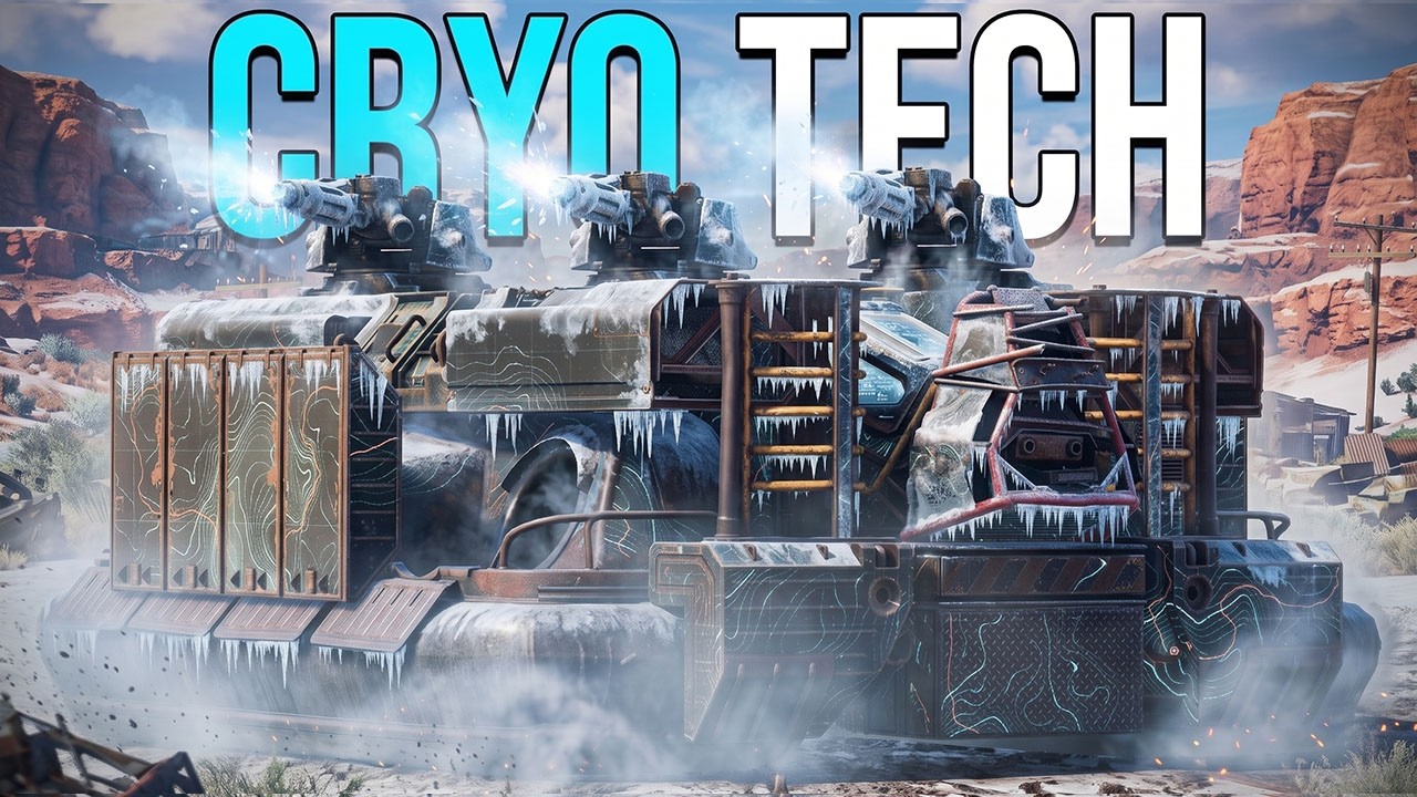 Trying Out this new Cryo Tech in Crossout