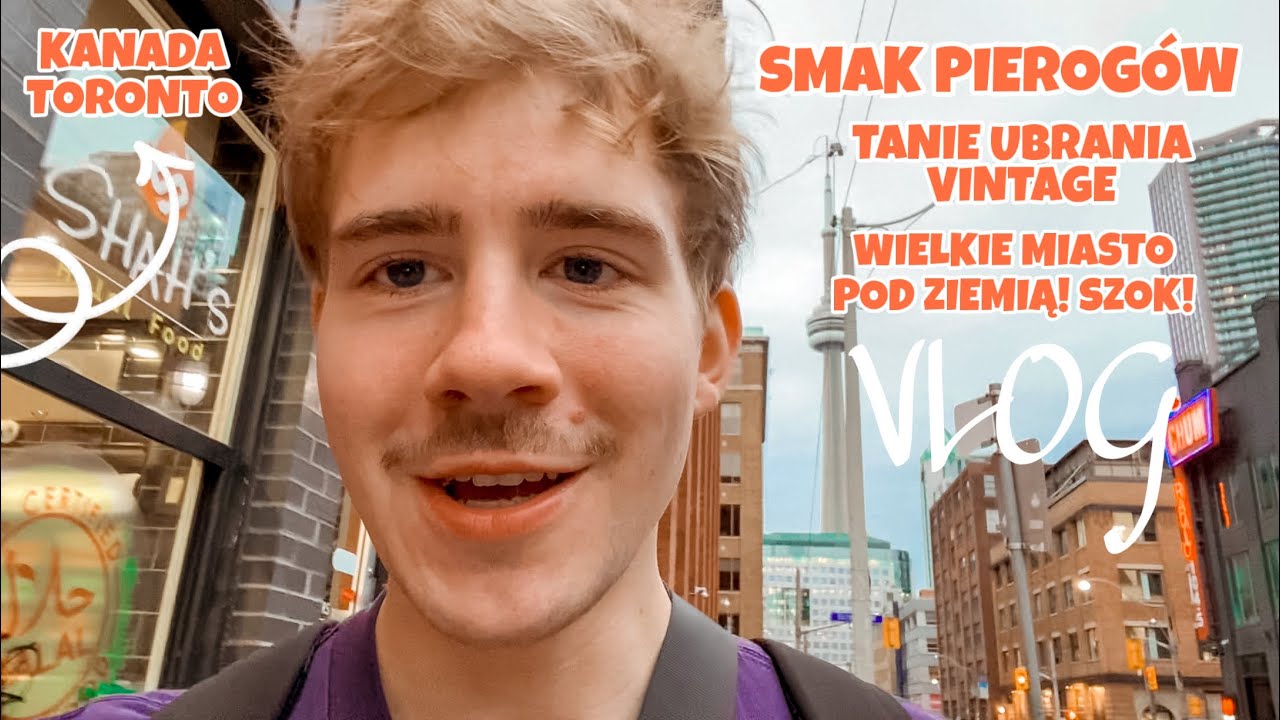 NIEUDANE ZAKUPY | SMAK PIEROG&Oacute;W | SZOK MIASTO POD ZIEMIĄ | TANIE UBRANIA VINTAGE | KANADA VLOG