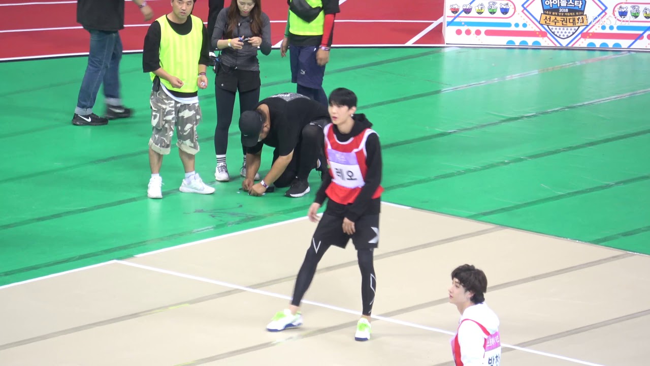 180820 아육대 추석특집 빅스레오 족구 직캠